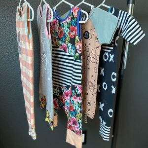 Rags to raches floral and stripped